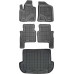 Rezaw-Plast Car Mats Set for 2007-2012 Hyundai Santa Fe Floor Mats & Car Mat Black