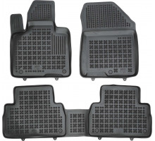 Rezaw-Plast Floor Mats for 2019-2021 Hyundai Santa Fe Car Mats All Weather Black