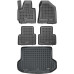 Rezaw-Plast Car Mats Set for 2011-2015 Hyundai Tucson Floor Mats & Cargo Mat Durable Black