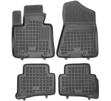 Rezaw-Plast Rubber Car Mats for 2016-2021 Hyundai Tucson Floor Mats Anti-Slip Black