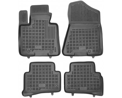 Rezaw-Plast Rubber Car Mats for 2016-2021 Hyundai Tucson Floor Mats Anti-Slip Black