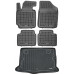 Rezaw-Plast Floor Mats for 2012-2017 Hyundai Veloster Car Mats & Floor Mat Waterproof Black