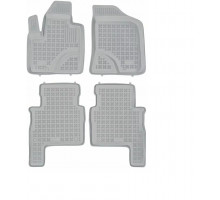 Rezaw-Plast Floor Mats for 2007-2012 Hyundai Santa Fe Car Mats All Weather Gray