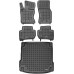 Rezaw-Plast Floor Mats for 2016-2021 Jaguar F-Pace Car Mats & Cargo Mat All Season Black