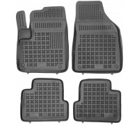 Rezaw-Plast Car Mats for 2014-2023  Jeep Cherokee KL Floor Mats All Weather Black