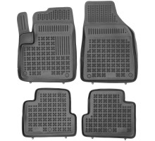 Rezaw-Plast Car Mats for 2014-2023  Jeep Cherokee KL Floor Mats All Weather Black