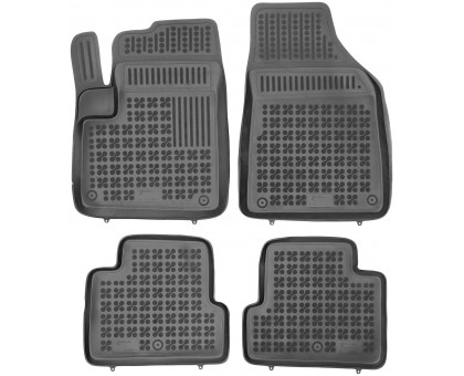 Rezaw-Plast Car Mats for 2014-2023  Jeep Cherokee KL Floor Mats All Weather Black