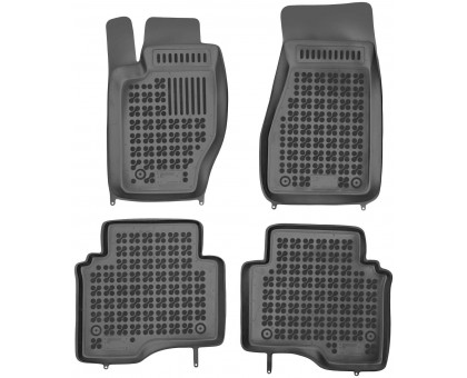 Rezaw-Plast Car Mats for 2006-2010 Jeep Commander Floor Mats Waterproof Black