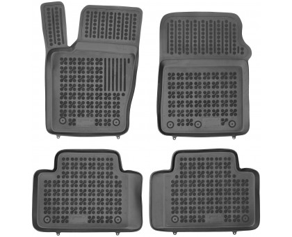 Rezaw-Plast Car Mats for 2011-2021 Jeep Grand Cherokee Floor Mats Custom Fit Black