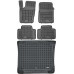 Rezaw-Plast Floor Mats for 2011-2021 Jeep Grand Cherokee Car Mats Set Waterproof Black