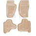 Rezaw-Plast Car Floor Mats for 2002-2006 Jeep Liberty Car Mats Durable Beige