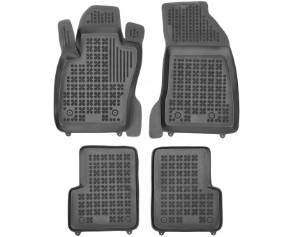 Rezaw-Plast Car Mats for 2014-2023 Jeep Renegade Floor Mats All Season Black