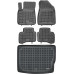 Rezaw-Plast Rubber Floor Mats for 2016-2020 Kia Niro Car Mats & Cargo Mat Hybrid Black