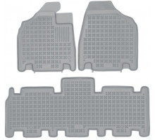 Rezaw-Plast Floor Mats for 2006-2014 Kia Sedona Car Mats All Season Gray