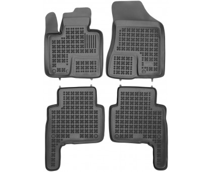 Rezaw-Plast Car Mats for 2010-2012 Kia Sorento Floor Mats Custom Fit Black