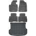 Rezaw-Plast Car Mats Set for 2012-2015 Kia Sorento Floor Mats & Cargo Mat Durable Black