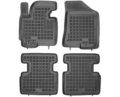 Rezaw-Plast Car Mats for 2011-2015 Kia Sportage Floor Mats Custom Fit Black