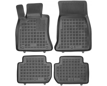 Rezaw-Plast Car Mats for 2018-2023 Kia Stinger Floor Mats All Season Black