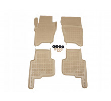 Rezaw-Plast Car Mats for 2005-2009 Land Rover LR3 Floor Mats Custom Fit Beige