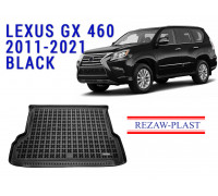 Rezaw-Plast  Rubber Trunk Mat for Lexus GX 460 2011-2021 Black