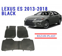 REZAW PLAST Floor Liners for Lexus ES 2013-2018 All Season Black
