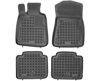 Rezaw-Plast All Weather Floor Mats for 2007-2011 Lexus GS Car Mats Durable Black