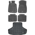 Rezaw-Plast Car Mats for 2007-2011 Lexus GS Floor Mats & Cargo Mat All Weather Black