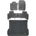 Rezaw-Plast Floor Mats for 2011-2021 Lexus GX 460 Car Mats & Cargo Mat Odorless Black