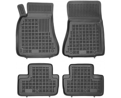 Rezaw-Plast Car Mats for 2006-2013 Lexus IS Floor Mats Sedan All Weather Black