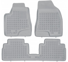 Rezaw-Plast Rubber Floor Mats for 2004-2009 Lexus RX Car Mats Anti-Slip Gray