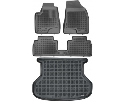 Rezaw-Plast Floor Mats for 2004-2009 Lexus RX Car Mats & Cargo Mat Tailored Black