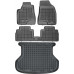 Rezaw-Plast Floor Mats for 2004-2009 Lexus RX Car Mats & Cargo Mat Tailored Black