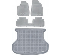 Rezaw-Plast Car Mats for 2004-2009 Lexus RX Floor Mats & Cargo Mat Waterproof Gray