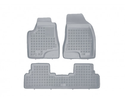 Rezaw-Plast All Weather Floor Mats for 2009-2012 Lexus RX Car Mats Waterproof Gray