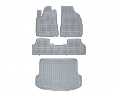 Rezaw-Plast Floor Mats for 2012-2015 Lexus RX Car Mats & Floor Mat 350 450 All Weather Gray