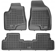 Rezaw-Plast Rubber Car Mats for 2009-2012 Lexus RX350 RX400 RX450  Floor Mats Black