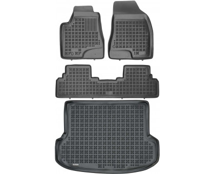 Rezaw-Plast Floor Mats for 2009-2012 Lexus RX350 RX400 RX450 Car Mats & Cargo Mat Black