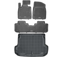 Rezaw-Plast Car Mats for 2016-2022 Lexus RX350 RX450 Floor Mats & Cargo Mat Custom Fit Black