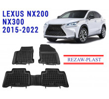 REZAW PLAST SUV Liners Set for Lexus NX200 NX300 2015-2022 Durable Non-Slip