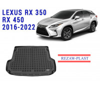 REZAW PLAST Cargo Mat for Lexus RX350 RX450 2016-2022 Non Slip Odorless