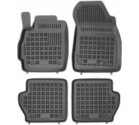 Rezaw-Plast Rubber Car Mats for 2007-2014  Mazda 2 Floor Mats Odorless Black