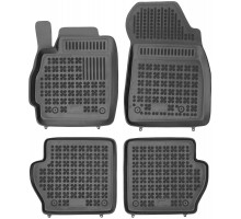 Rezaw-Plast Rubber Car Mats for 2007-2014  Mazda 2 Floor Mats Odorless Black