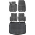 Rezaw-Plast Floor Mats for 2016-2022 Mazda CX-3 Car Mats & Cargo Mat Anti-Slip Black