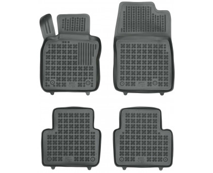 Rezaw-Plast Car Floor Mats for 2019-2024 Mazda CX-30 Floor Mats Odorless Black