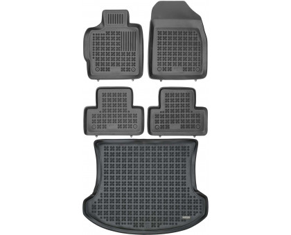 Rezaw-Plast Car Mats for 2006-2009 Mazda CX-7 Floor Mats & Cargo Mat Tailored Black