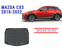 REZAW PLAST Cargo Protector for Mazda CX-3 2016-2022 Custom Fit Black 