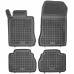 Rezaw-Plast Rubber Car Mats for 1996-2002 Mercedes E Class Floor Mats W210 Black