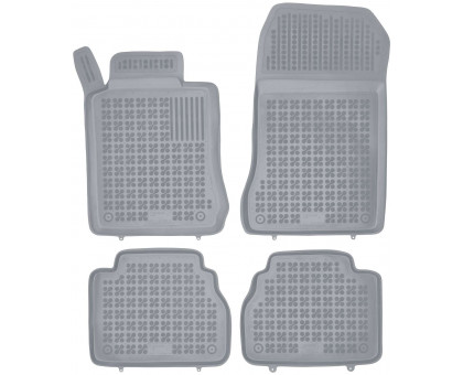 Rezaw-Plast Floor Mats for 1996-2002  Mercedes E Class Car Mats W210 Custom Fit Gray