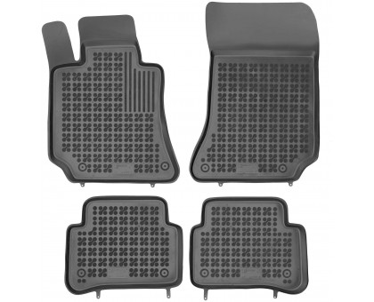 Rezaw-Plast Car Mats for 2010-2013 Mercedes E Class Floor Mats W212 Waterproof Black