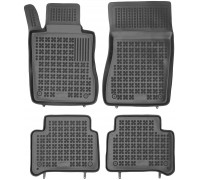 Rezaw-Plast Floor Mats for 2003-2009 Mercedes E Class Car Mats W211 RWD Only Custom Fit Black